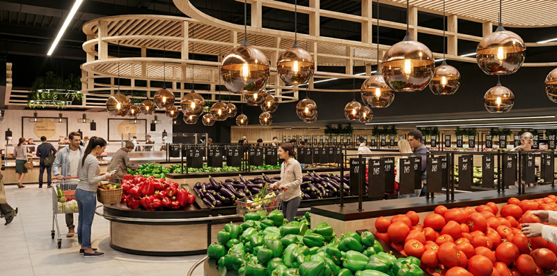 Lignes Supermarche - Fransa