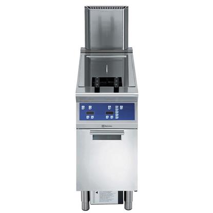 Modüler Pişirme Ekipmanları 900XP Elektrikli 1 Hazne-23Lt Fritöz, Elektronik ve Yağ Filitreli-400mm